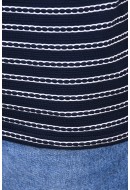 Bluza Dama Sunday 6204 Navy/White Stripe